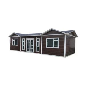 Foldable Tiny House On Wheels Trailer With 18mm MgO Board Floor PVC Sliding