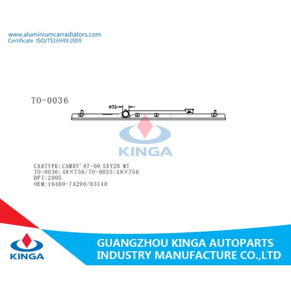 Radiator Model Plastic Tank for CAMRY'97-00 SXV20 MT Radiator Plastic Tank Repair