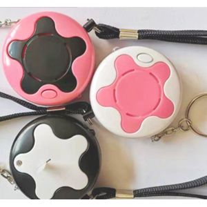 Security Safesound Personal Alarm 140db Keychain With Led Flashing Light