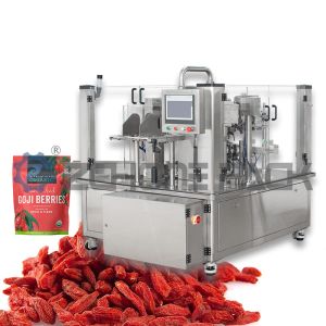 2.5KW Snack Food Packaging Machine Potato Chips Biscuits Candy Nuts Pistachio