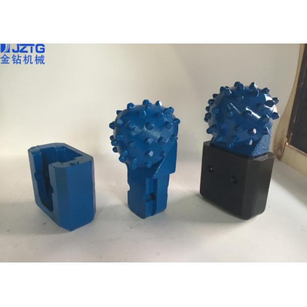 Foundation Drilling Steel Tooth Bit , Round Shank Bits B47K17.5 Carbide Bullet