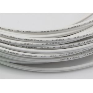 Butterfly Flat White Indoor Fiber Drop Cable