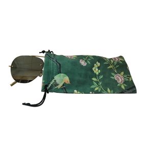Natural Digital Pringting Glasses Pouch Case 100% Polyester Eco-friendly