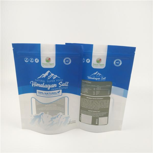 Bath Salt Packaging Foil Matt Stand Up Pouch Reusable