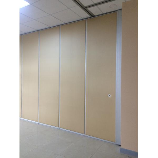 Aluminium Track Decoration Acoustic Room Dividers / Mdf Board Office Partition Walls