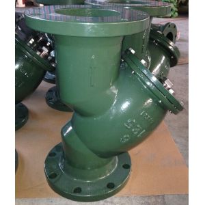 ANSI y strainer flanged ends