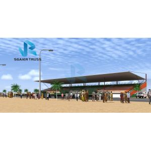 University Retractable Gym Bleachers , Sgaier Safe Portable Gym Bleachers