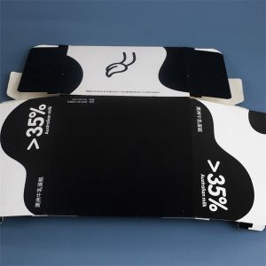 Custom Cow Printed Cardboard Cake Boxes Set 250gsm Thickness
