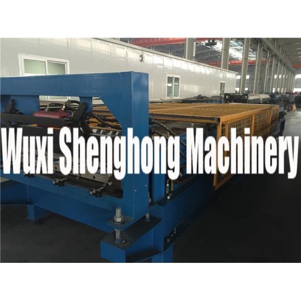 Customized Adjustable Roof Roll Forming Machine Automatic PLC Control