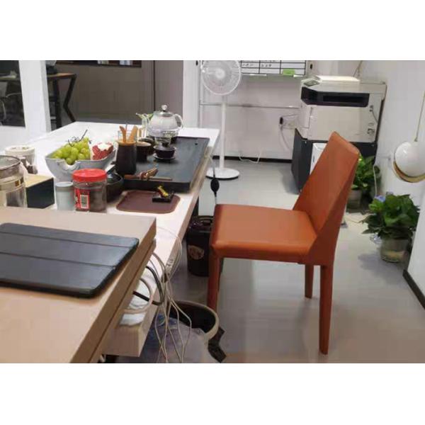 Buy Kitchen Saddle Leather Side Chair at wholesale prices
