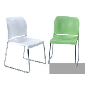 China high quality stackable plastic meeting chair/stackable plastic training chair furniture on sale