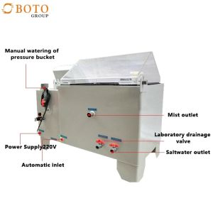 Astm B117 Salt Spray Test Salt Spray Test Chamber With Spray Distance 30cm~50cm