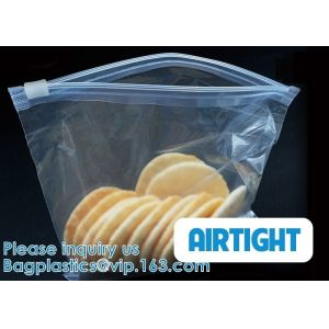 Compostable Environmentally Friendly Frosted Garment Zip lockk, Disposable,