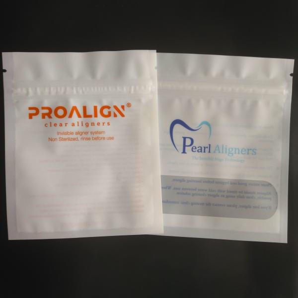 Buy Teeth Cmyk 120mic MOPP Plastic Packaging Bags Gravure With One Side at wholesale prices