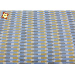 Off White Yellow Bedding Mattress Quilting Fabric Warp Knitted Dustmite Proof