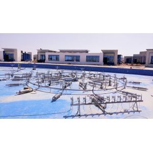 Dancing Floating Water Fountain For Pool RGB Underwater Light