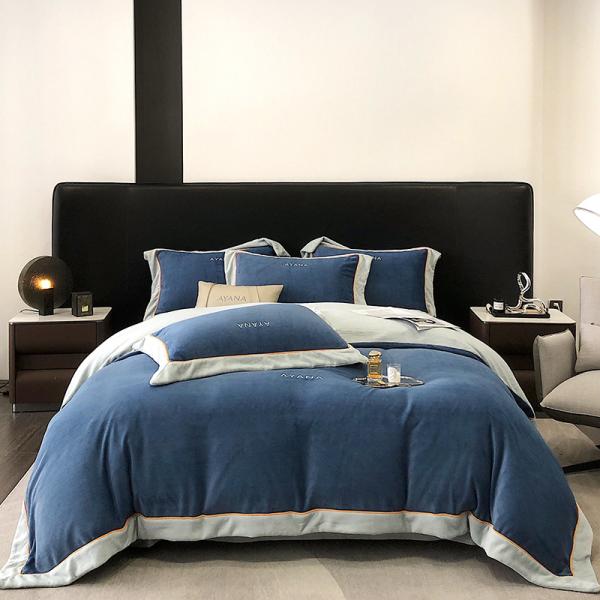 Experience Ultimate Comfort with King Size Duvet Sets Luxurious Cotton Velvet Bedding