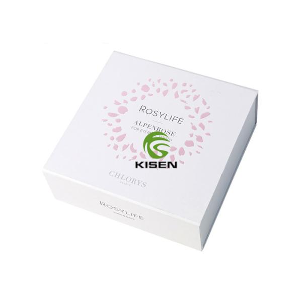 Buy Christmas Cosmetic Cardboard Jewelry Gift Boxes With Magnet Flat Small Size at wholesale prices