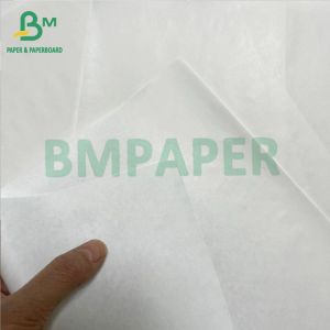 Recyclable 40gsm G1S Food Grade Bleached White MG Kraft Paper