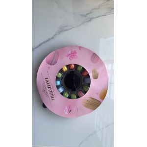 Portable Macaron 33-grain Packaging Transparent Macaron Tray Packaging