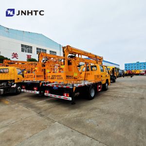 JMC 14 M Automatic Aerial Work Vehicle With Aerial Lifting Platform Crane Truck