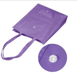 Printed 80gsm TNT 35x12x40cm Foldable Non Woven Bag