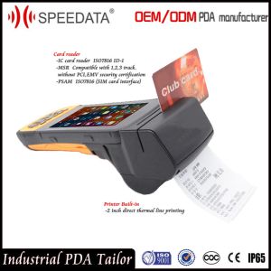 Android Data Collection Device Portable PDA Thermal Printer with Barcode Scanner