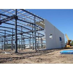 Custom Steel Structure Warehouse with Q235/Q355 Steel Frame