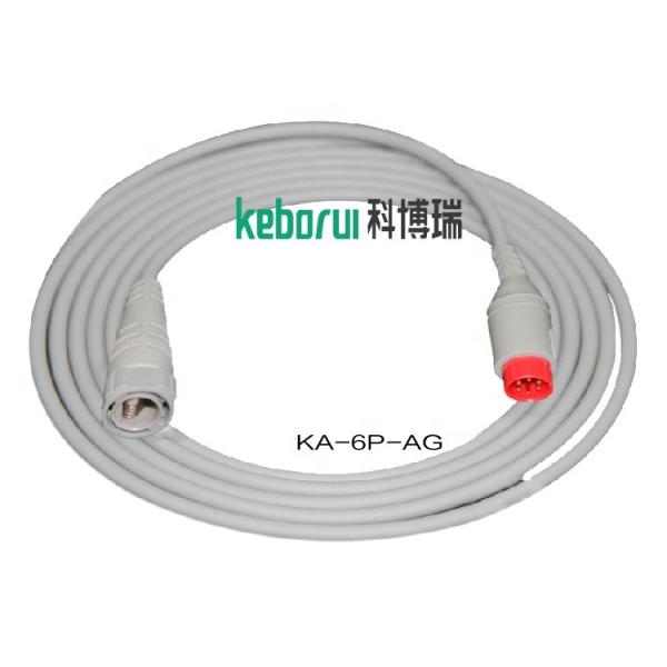 Buy IBP Adapter Cable Compatible For Spacelabs Monitor To Argon Transducer at wholesale prices