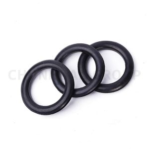 Hard Black Brown Flat Gasket AS568 90A Silicone O Ring