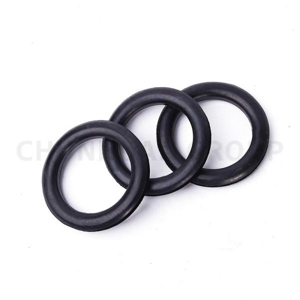 Buy Hard Black Brown Flat Gasket AS568 90A Silicone O Ring at wholesale prices