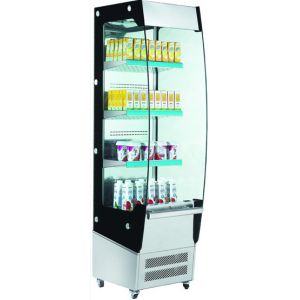 supermarket commercial display open chiller