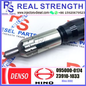 Common Rail DENSO Diesel Injector 095000-0174 23910-1033 For HINO