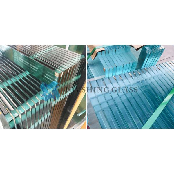 12mm Blue Tinted Safety Toughened Glass