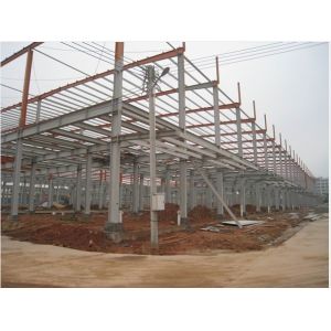 Environment Friendly Poultry Farm Structure With Blue Steel Claddings