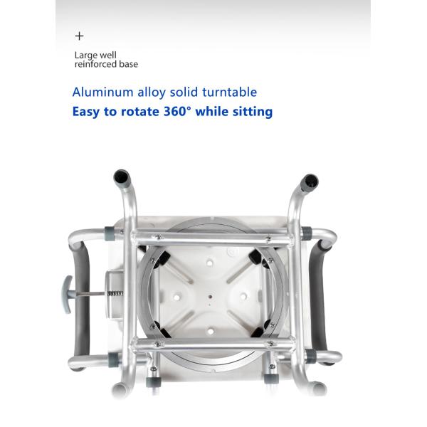 Portable Folding Shower Seat For Elderly Long Lasting Heat Insulation