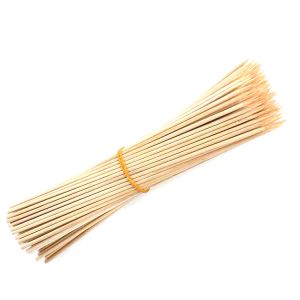 Disposable Bamboo Marshmallow Roasting Sticks 40cm Length 4 - 6mm Diameter