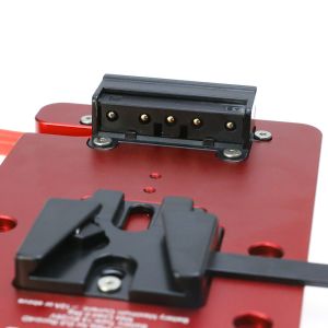 Alvin's Cables V Mount Battery Plate for DJI Ronin 4D, with Straight 1B 6-Pin