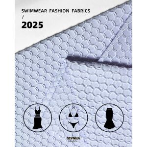 UV Protection Printed Recycled Lycra Fabric Environmentally-Friendly