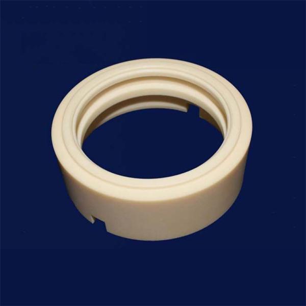 High Temperature Refractory Machining Ceramic Parts Bushing Ring Sleeveing Refining Industrial Equipment