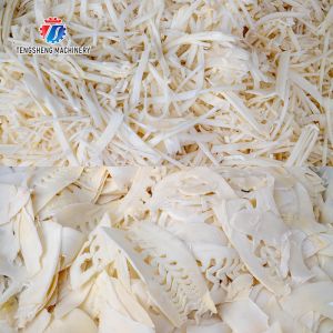 Cafeteria 0.75KW Vegetable Processing Machine Ginger Slicing Equipment