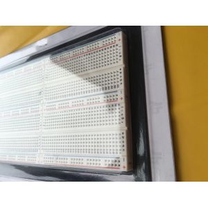 1500 Points Circuit Board Breadboard Solderless with Metal Plate
