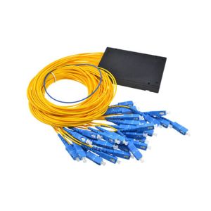 1 In 32 Out PLC Fiber Optic Splitter ABS Box Type with SC/PC Connector for High