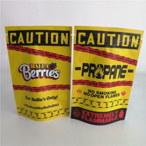 Customized 3.5g Cookie Nut Weed Stand Up Zipper Pouch Plastic Candy Bag 7g 18g