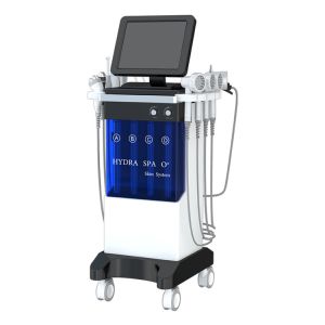 Commercial 9 in1 Oxygen Hydrafacial Machine , 90Kpa Skin Spa Machine