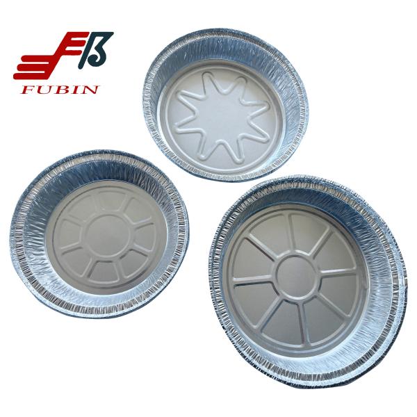Buy 9 Inch Round Foil Pan Disposable Aluminum Food Packing Container at wholesale prices