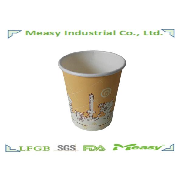 Buy 6 oz Eco Friendly Disposable Cups 180ml  with Customised Design Flexo Printing at wholesale prices
