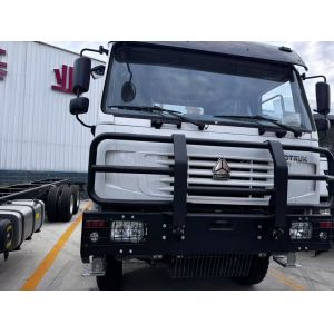 Sinotruk HOWO 8X4 Cargo Truck 400hp 12 Wheels Ghost Face Cab