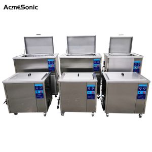 CE Industrial Ultrasonic Cleaner Stainless Steel For Heavy Duty Removing