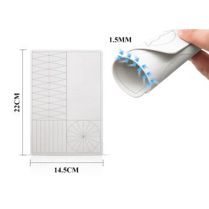 Lips Permanent Makeup Practice Skin Circular Square Pattern Suit For Beginner